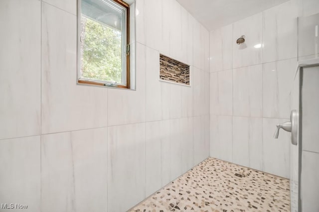 38038 Ridge Rd, Willoughby, OH 44094 - full bathroom featuring tiled shower