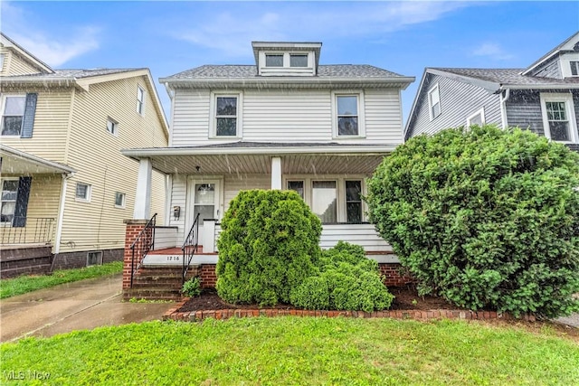 1716 Ardoyne Ave, Cleveland, OH 44109 - american foursquare style home featuring covered porch