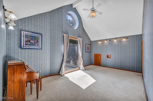 6869 Cliffside Dr, Vermilion, OH 44089 - view of exterior entry featuring ceiling fan
