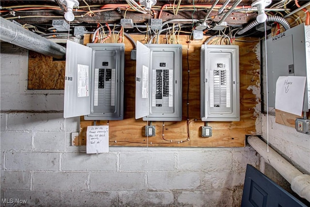 1289 W 115th St, Cleveland, OH 44102 - utility room with electric panel
