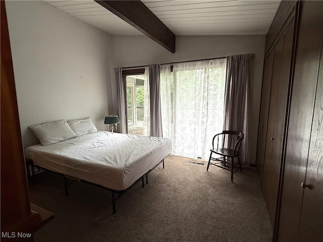126 Stony Creek Dr, Millersburg, OH 44654 - bedroom featuring carpet floors and access to exterior