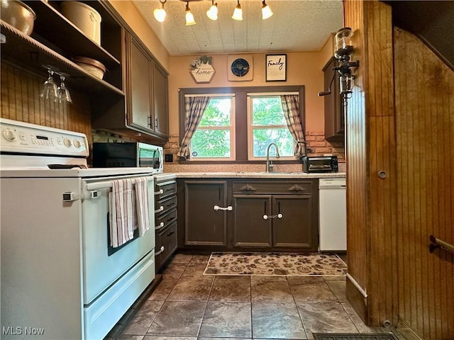 220 N Cleveland Ave, Niles, OH 44446 - kitchen featuring white appliances and a sink