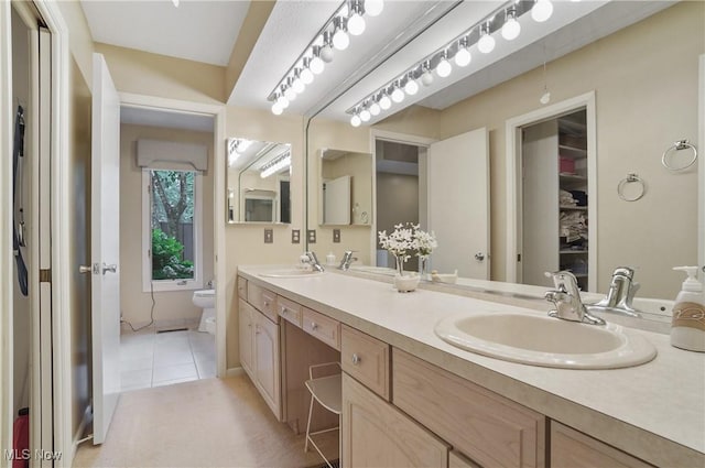 680-7 Windward Dr, Aurora, OH 44202 - full bathroom featuring double vanity and tile patterned flooring