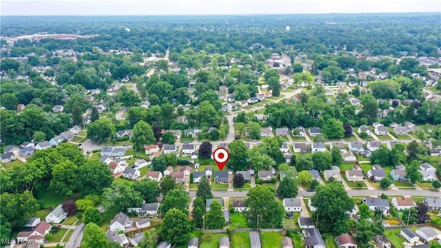 2405 Harding Rd, Cuyahoga Falls, OH 44223 - aerial overview of property's location with nearby suburban area
