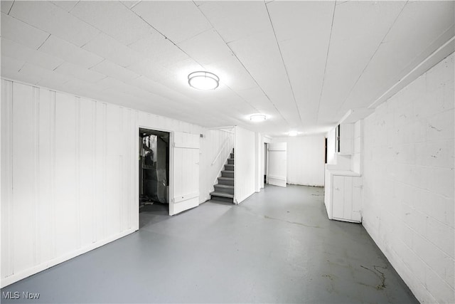 2405 Harding Rd, Cuyahoga Falls, OH 44223 - finished basement with stairway
