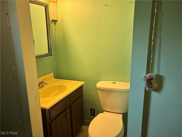 1209 Camden Ave, Parkersburg, WV 26101 - half bathroom featuring vanity and toilet