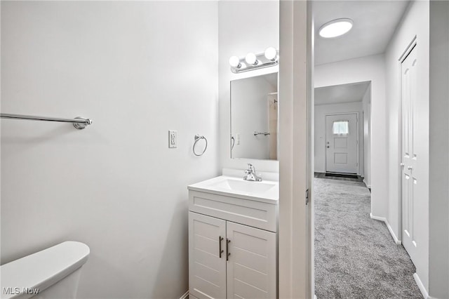 16-18 E Linwood Ave, Akron, OH 44301 - bathroom with vanity and toilet