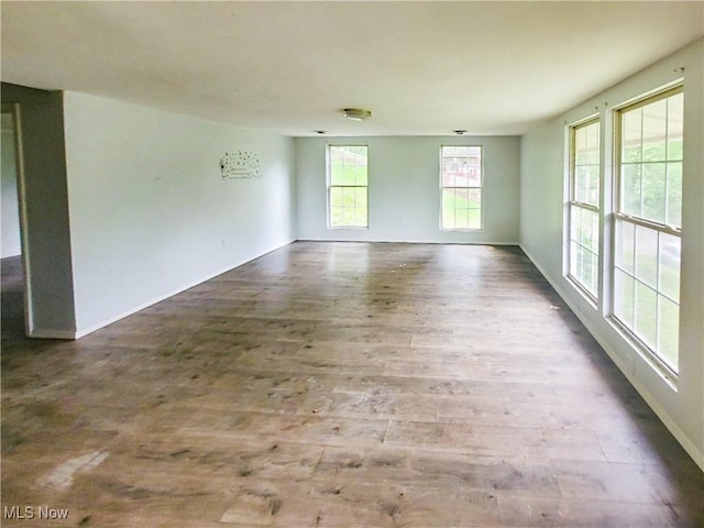 56612 Mcgee Rd, Shadyside, OH 43947 - empty room featuring wood finished floors