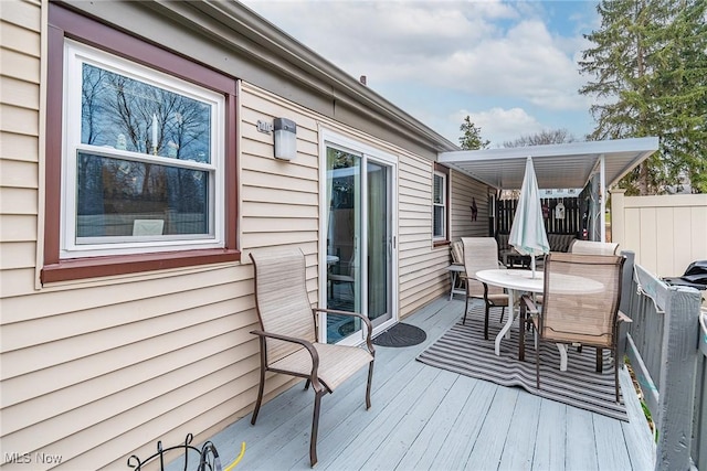 6470 Duncan Dr, Poland, OH 44514 - view of wooden deck