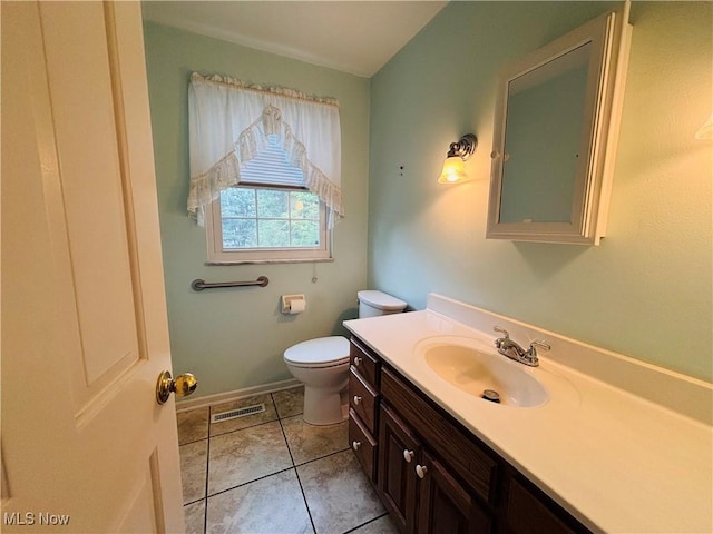224 N Hills Dr, Parkersburg, WV 26104 - bathroom featuring vanity and tile patterned flooring