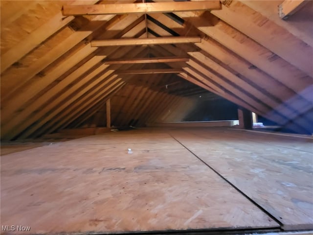 54856 Winding Hill Rd, Bellaire, OH 43906 - view of unfinished attic