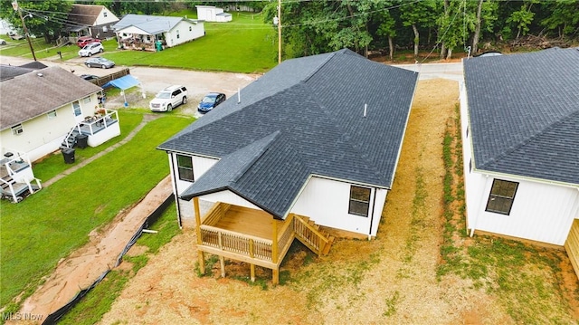1404 15th St, Vienna, WV 26105 - aerial view of property and surrounding area