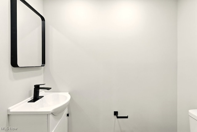 5830 Spotswood Dr, Lyndhurst, OH 44124 - bathroom with toilet and vanity
