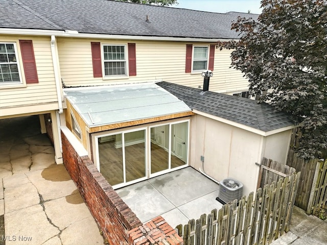 5830 Spotswood Dr, Lyndhurst, OH 44124 - rear view of house featuring a shingled roof