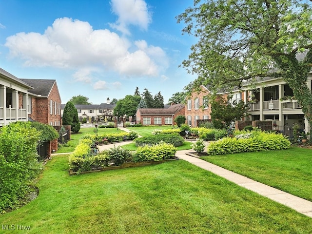 5830 Spotswood Dr, Lyndhurst, OH 44124 - view of grassy yard featuring a residential view