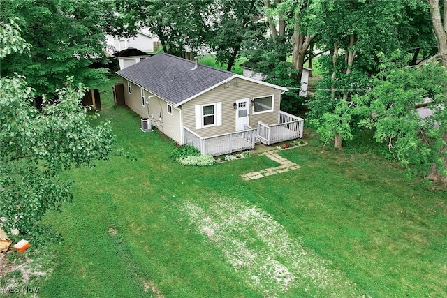 929 Moneta Ave, Aurora, OH 44202 - view from above of property