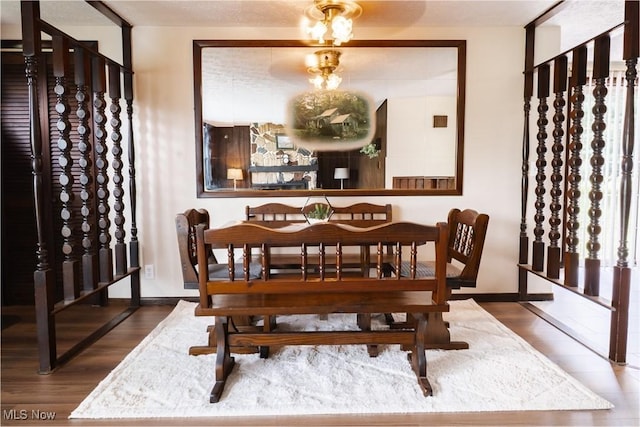 961 Slater Rd, Salem, OH 44460 - dining space with wood finished floors