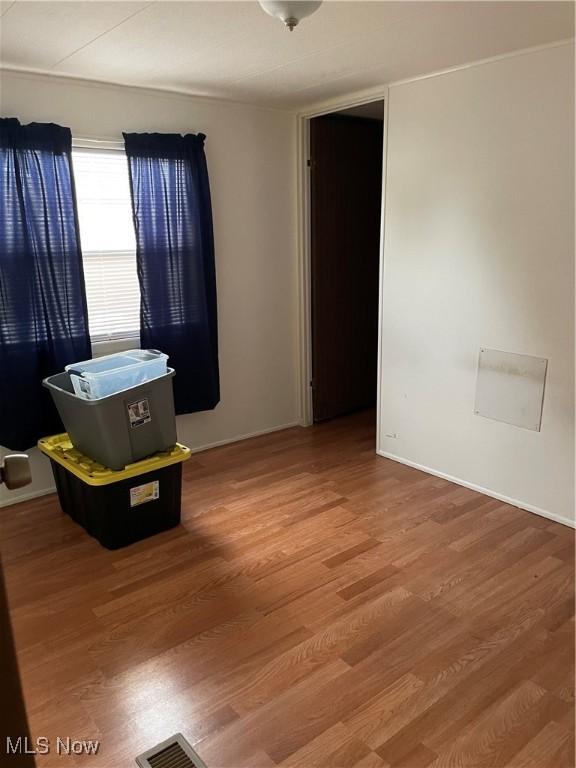 9329 Infirmary Unit C13, Mantua, OH 44255 - empty room with light wood-style floors and baseboards
