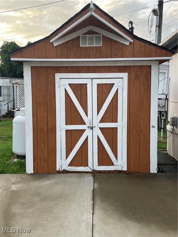9329 Infirmary Unit C13, Mantua, OH 44255 - view of shed