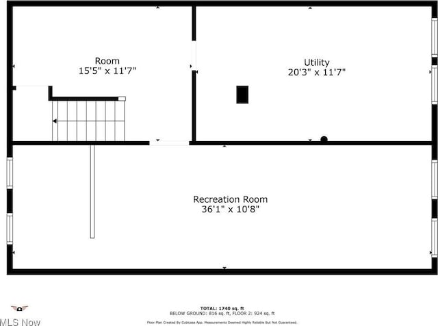 738 Sterling Rd, Wickliffe, OH 44092 - view of floor plan / room layout