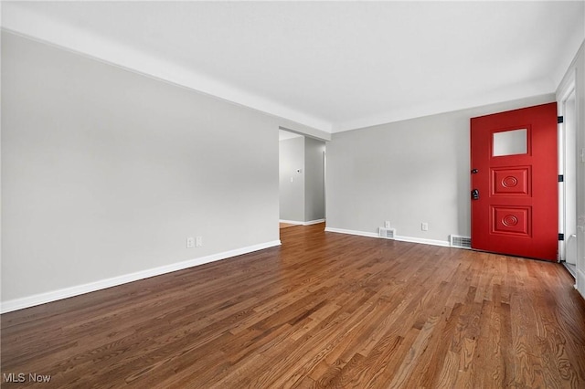 738 Sterling Rd, Wickliffe, OH 44092 - unfurnished room featuring wood finished floors and baseboards