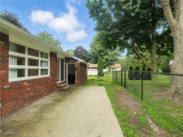 4833 Middle Ridge Rd, Perry, OH 44081 - view of yard with entry steps and a patio area