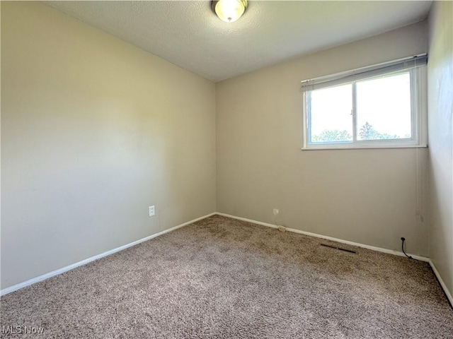 24525 Sherborne Rd, Bedford Heights, OH 44146 - empty room featuring carpet floors and a textured ceiling
