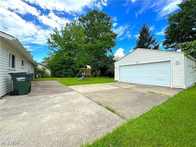 24525 Sherborne Rd, Bedford Heights, OH 44146 - view of detached garage