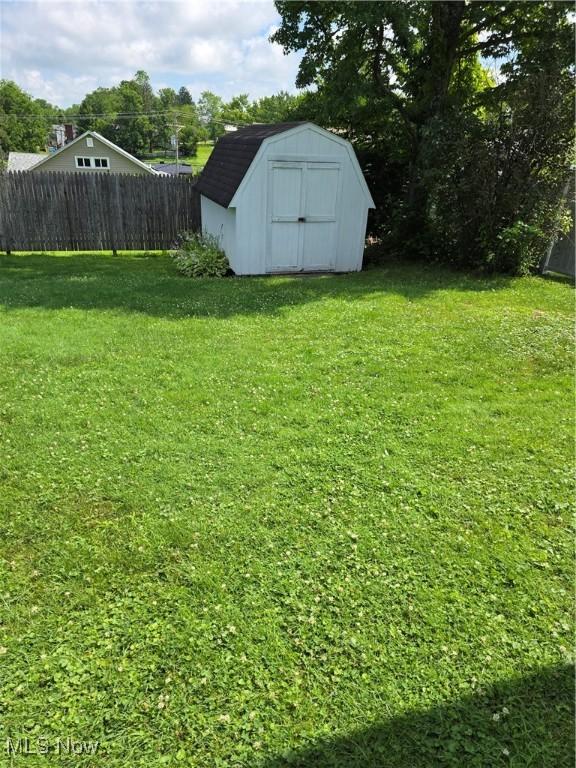 302 High St, Woodsfield, OH 43793 - view of yard with a shed