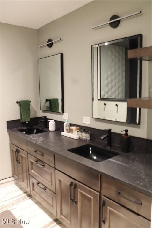 812 Spring Water Dr, Akron, OH 44333 - bathroom with double vanity