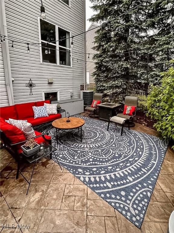 1741 Hamilton Dr, Broadview Heights, OH 44147 - view of patio / terrace with an outdoor hangout area