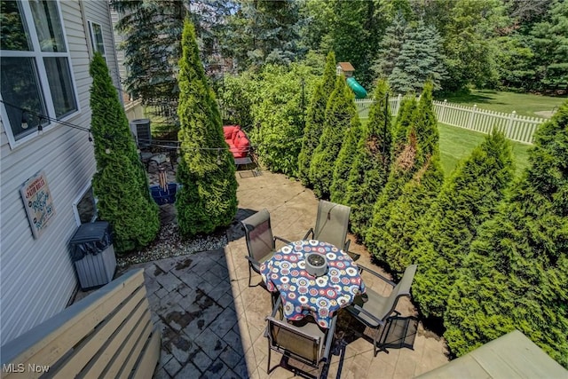 1741 Hamilton Dr, Broadview Heights, OH 44147 - view of patio / terrace with outdoor dining space