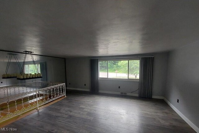 4985 State Route 213, Toronto, OH 43964 - unfurnished room featuring hardwood / wood-style floors and baseboards