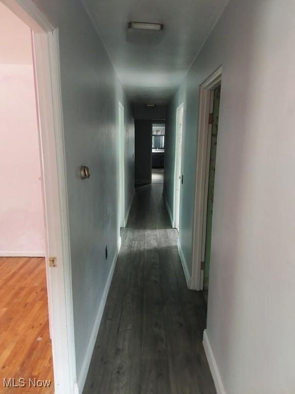 4985 State Route 213, Toronto, OH 43964 - corridor with wood finished floors and baseboards