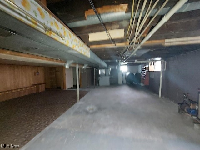 4985 State Route 213, Toronto, OH 43964 - basement with oil tank
