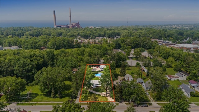 34765 Roberts Rd, Eastlake, OH 44095 - aerial overview of property's location with property boundaries highlighted