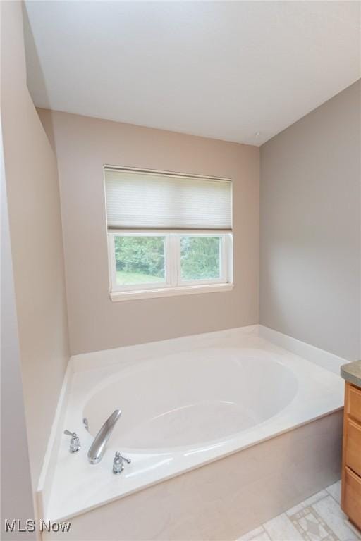 100 Hartford Ct, Broadview Heights, OH 44147 - full bath with vanity and a garden tub