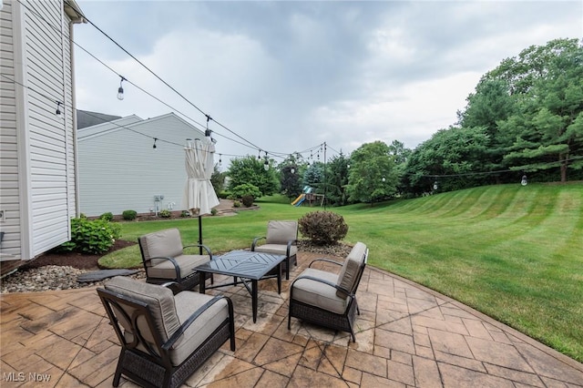 100 Hartford Ct, Broadview Heights, OH 44147 - view of patio with a playground