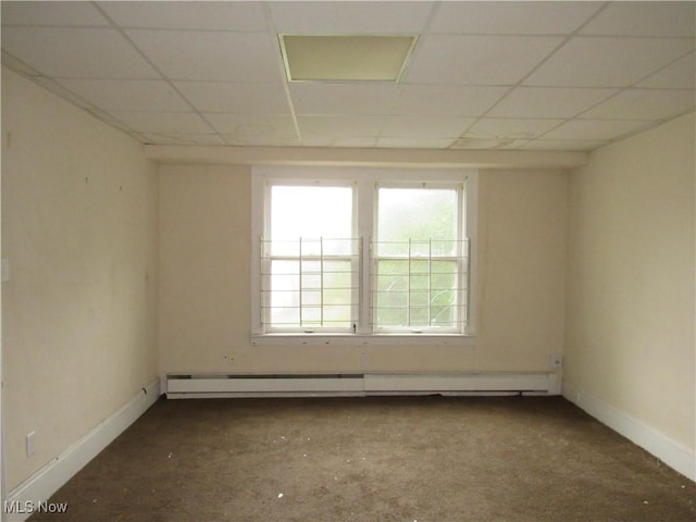 3298 E 143rd St, Cleveland, OH 44120 - unfurnished room with a drop ceiling