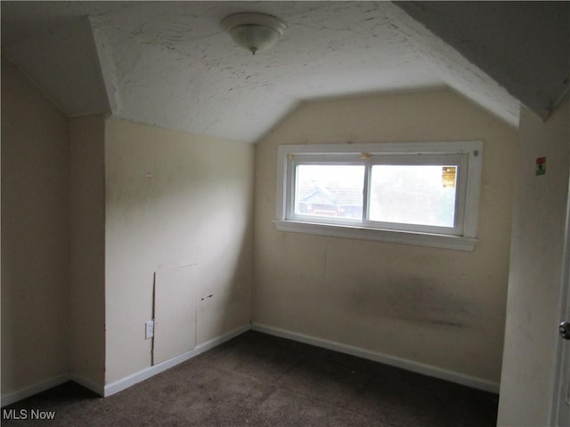 3298 E 143rd St, Cleveland, OH 44120 - additional living space with lofted ceiling and carpet flooring