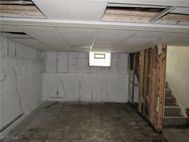 3298 E 143rd St, Cleveland, OH 44120 - basement featuring stairway