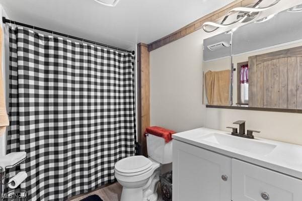 345 Ritchie Ave, Weirton, WV 26062 - bathroom featuring vanity and a shower with shower curtain