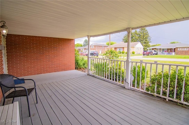 1333 Overlook Dr, Weirton, WV 26062 - deck with a residential view
