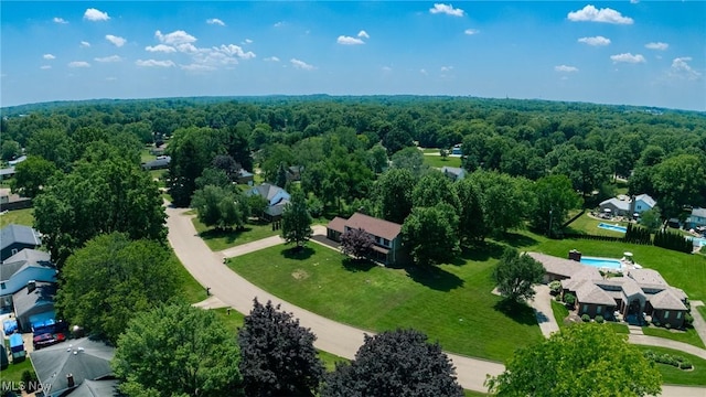 1141 Las Olas Blvd NW, North Canton, OH 44720 - bird's eye view of a heavily wooded area
