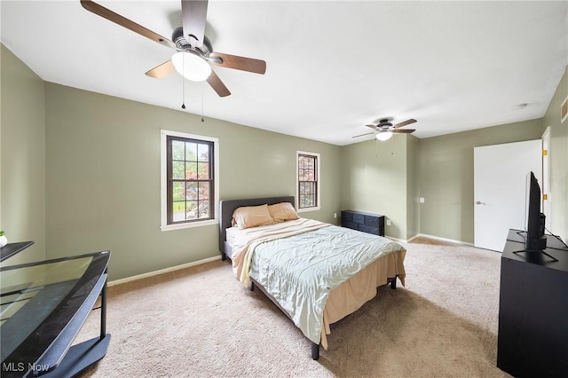 1141 Las Olas Blvd NW, North Canton, OH 44720 - bedroom with carpet flooring and ceiling fan