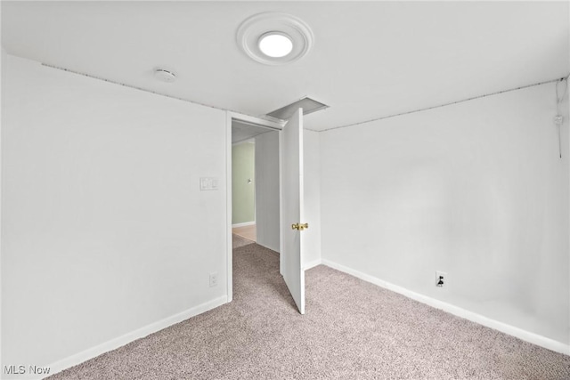 1170 Moneta Ave, Aurora, OH 44202 - carpeted spare room with baseboards and a smoke detector