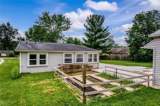 1170 Moneta Ave, Aurora, OH 44202 - back of property with a vegetable garden