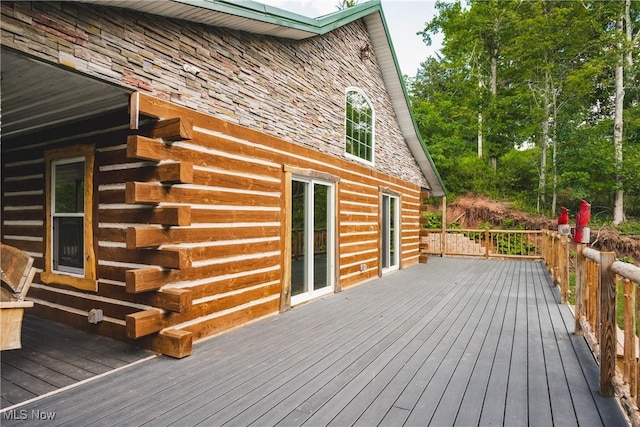 4278 Newbury Rd, Little Hocking, OH 45742 - view of deck