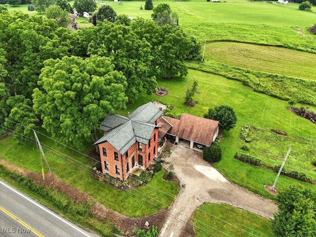 7298 Akron Rd, Sterling, OH 44276 - view from above of property