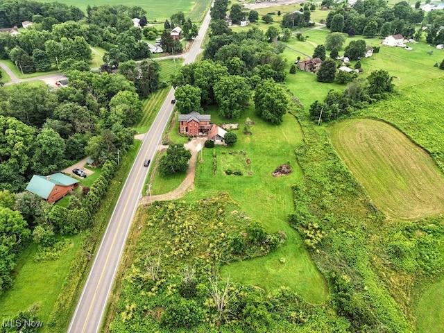 7298 Akron Rd, Sterling, OH 44276 - aerial view of property's location featuring rural landscape and a tree filled landscape
